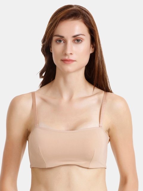 

Zivame Beige Solid Underwired Lightly Padded T-shirt Bra ZI00P