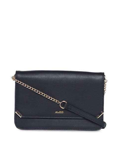 

ALDO Black Solid Sling Bag
