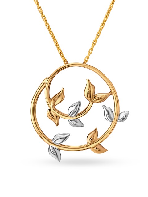

Mia by Tanishq 14KT Yellow Gold Pendant