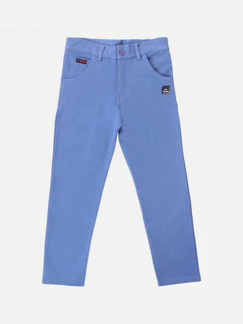 

Lil Tomatoes Boys Blue Regular Fit Mid-Rise Clean Look Jeans