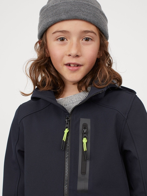 

H&M Boys Blue Softshell Jacket