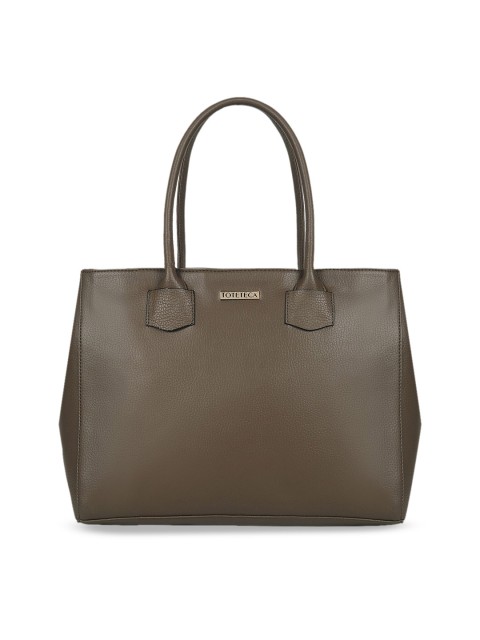 

Toteteca Brown Solid Handheld Bag