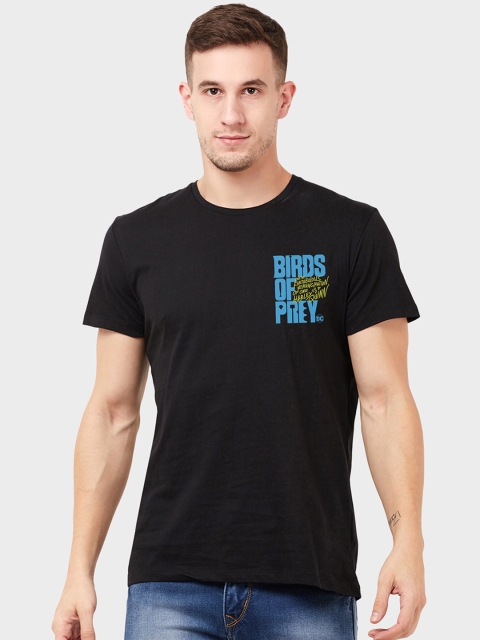 

Free Authority Men Black Birds Of Prey Printed T-shirt