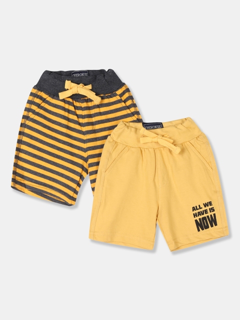 

Cherokee Boys Pack Of 2 Assorted Printed Regular Fit Regular Shorts