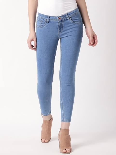 

High Star Women Blue Slim Fit Mid-Rise Clean Look Stretchable Jeans