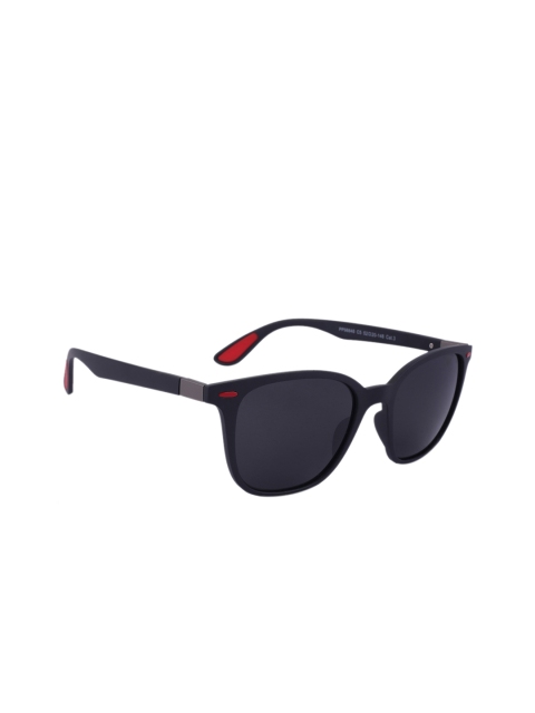 

MARC LOUIS Unisex Square Polarised and UV Protected Lens Sunglasses ML PP98848 C5, Black