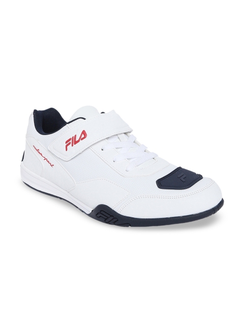 

FILA Men White Synthetic Efren Running Shoes