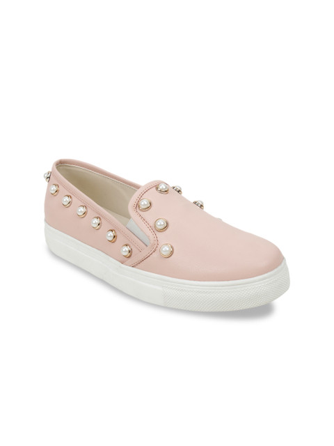 

SCENTRA Women Pink Slip-On Sneakers