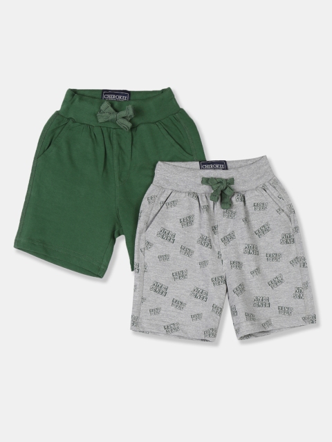 

Cherokee Boys Pack Of 2 Assorted Printed Regular Fit Regular Shorts