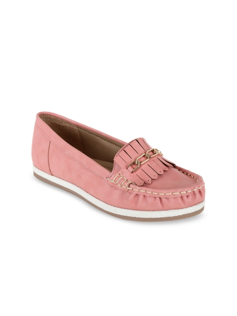 

SCENTRA Women Pink Loafers