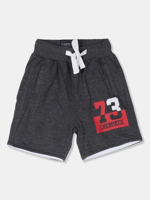 

Cherokee Boys Grey Printed Regular Fit Regular Shorts