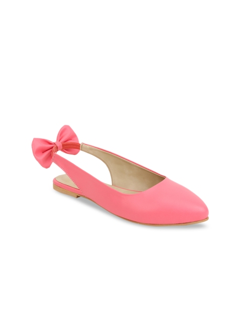 

SCENTRA Women Pink Solid Ballerinas