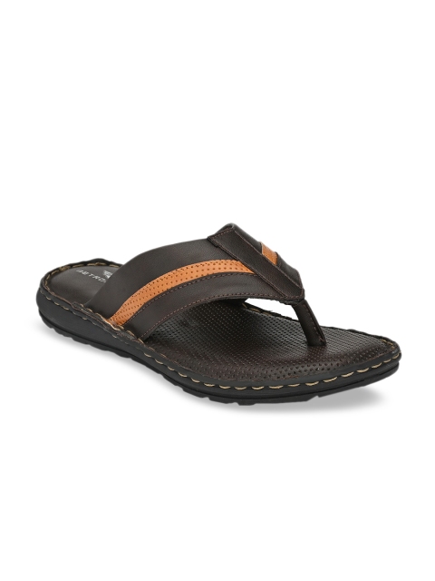 

Metronaut Men Brown Comfort Sandals