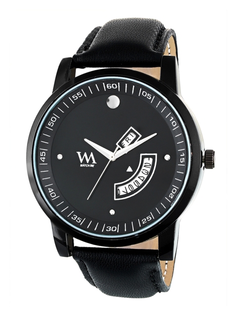

WM Men Black Analogue Watch DDWM-055febs