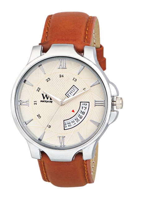 

WM Men White Analogue Watch DDWM-043febs