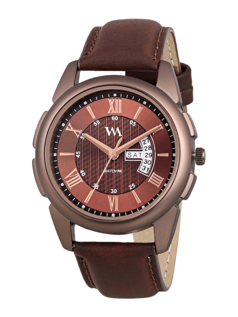 

WM Men Brown Analogue Watch DDWM-035febs