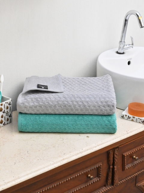 

Avira Home Set of 2 600 GSM Bath Towels, Sea green