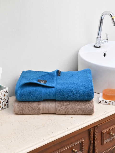 

Avira Home Set of 2 600 GSM Bath Towels, Blue