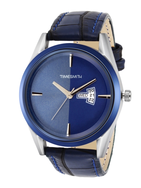 

TIMESMITH Men Blue Analogue Watch TSC-018febs