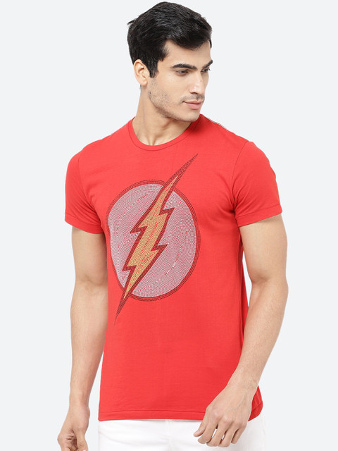

Free Authority Flash featured Red Tshirt for Men