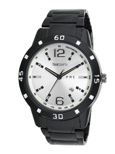

TIMESMITH Men Silver-Toned Analogue Watch TSC-037febs