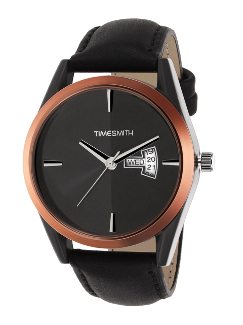 

TIMESMITH Men Black Analogue Watch TSC-020febs