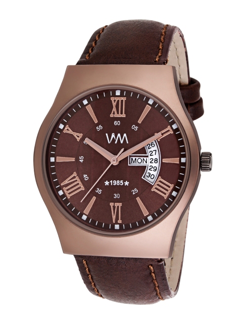 

WM Men Brown Analogue Watch DDWM-096febs