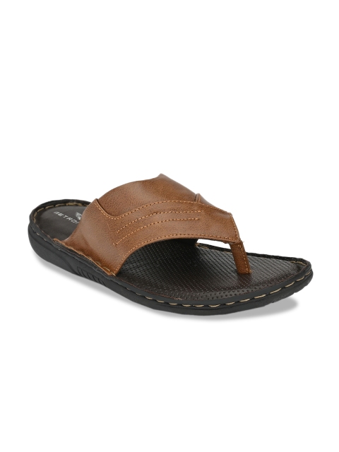 

Metronaut Men Brown Comfort Sandals