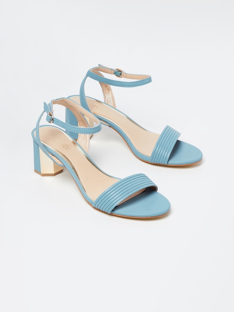 

CODE by Lifestyle Women Blue Solid Heels