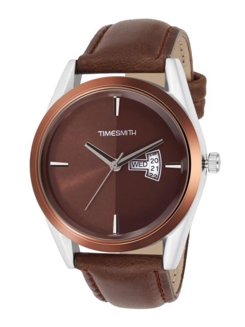 

TIMESMITH Men Brown Analogue Watch TSC-016febs