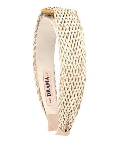 

HAIR DRAMA COMPANY Beige Hairband