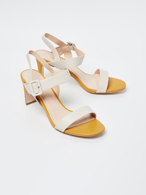 

Ginger by Lifestyle Women Beige Solid Sandals
