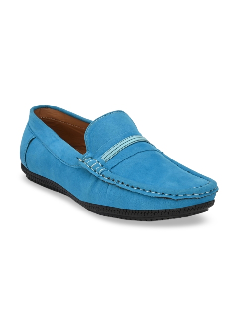 Big Fox Men Blue Loafers