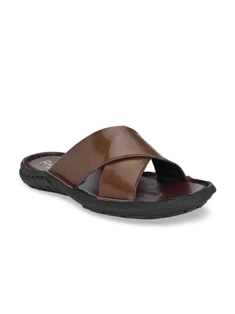 

El Paso Men Brown Comfort Sandals