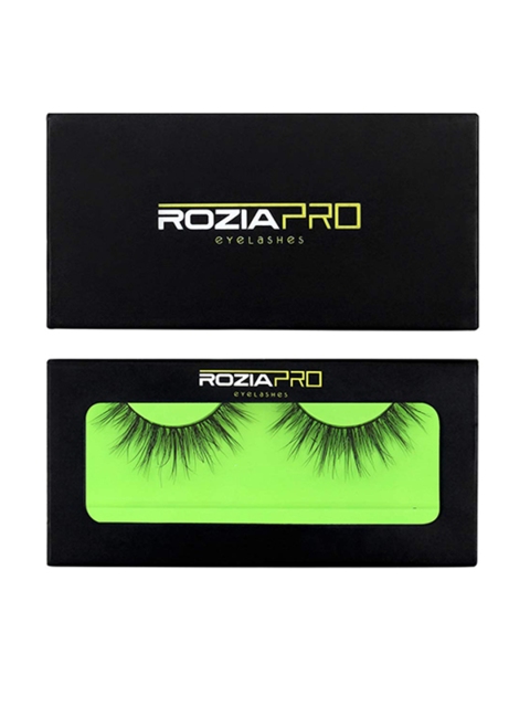 

Rozia Black Artificial Flexible Light-Weight & Soft False Eyelashes