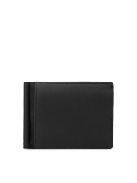 

Tom Martin Unisex Black Solid RFID Protected Card Holder
