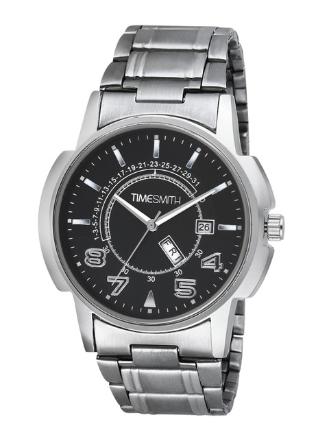

TIMESMITH Men Black Analogue Watch TSC-041febs
