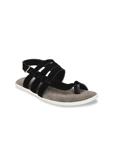 

Big Fox Men Black Suede Sandals