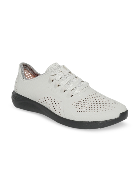 

Crocs Men White Literide Sneakers
