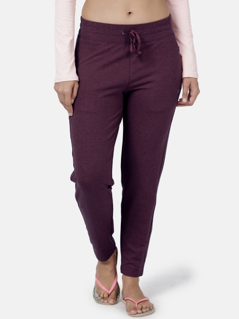 

Enamor Women Purple Slim Fit Relax Lounge Pants