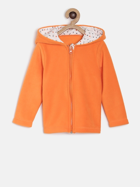 

MINI KLUB Boys Orange Solid Tailored Jacket