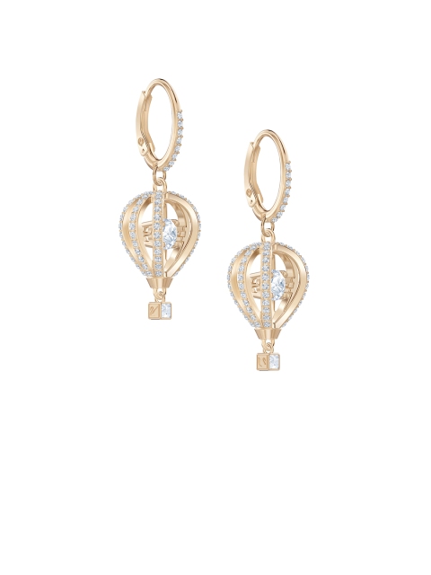 

SWAROVSKI Rose Gold-Plated Into the Sky Drop Pierced Earrings