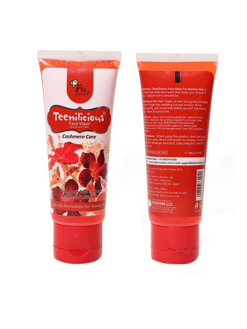 

Teenilicious Girls Face Wash Cashmere Care 60 g, Red