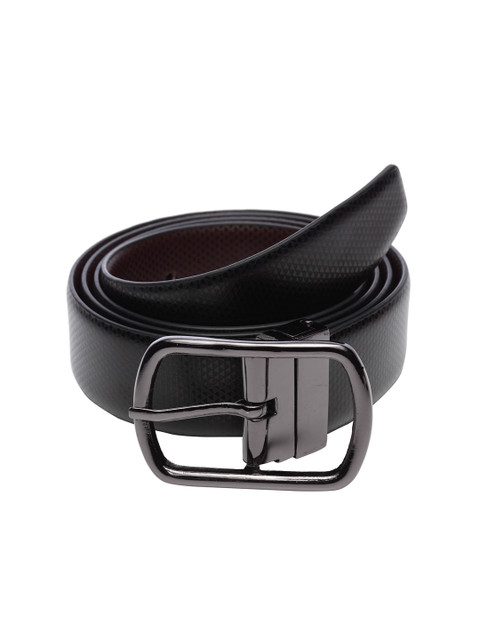 

Apsis Men Black & Brown Textured Reversible Belt