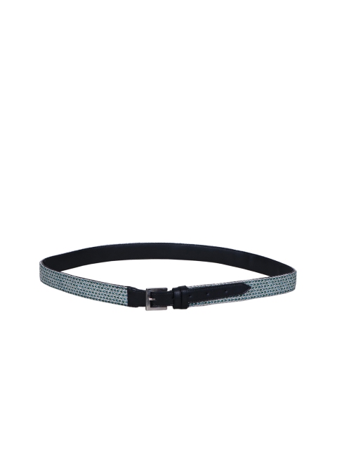 

Diwaah Women Navy Blue & White Woven Design Belt
