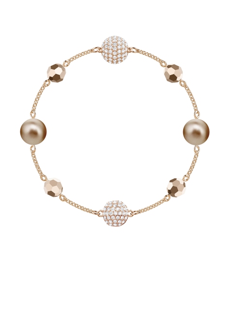 

SWAROVSKI Rose Gold-Plated Crystal Pearl Remix Strand Bracelet