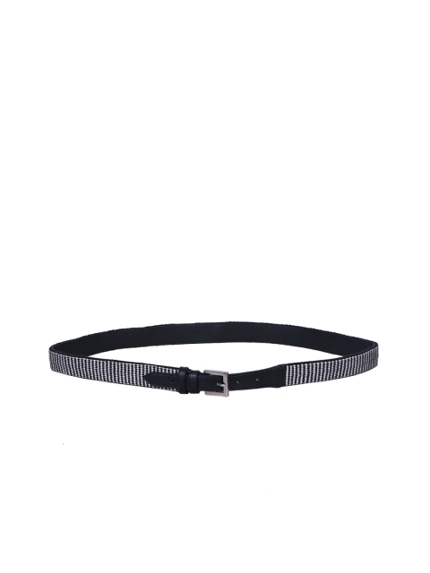 

Diwaah Women Navy Blue & White Woven Design Belt