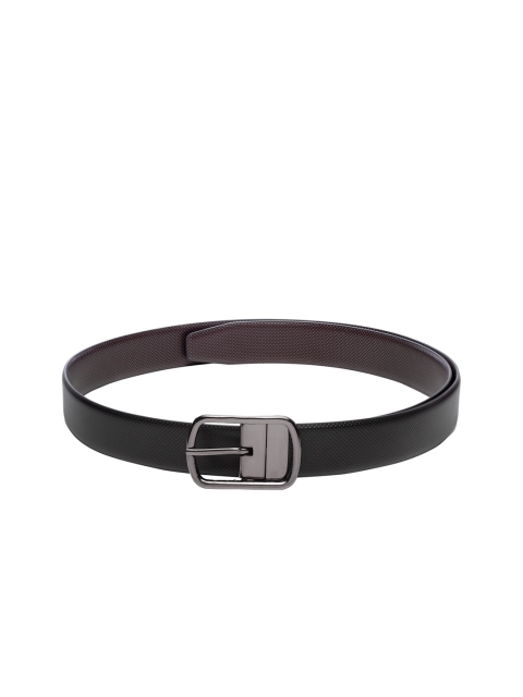 

Apsis Men Black & Brown Textured Reversible Belt
