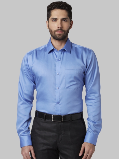 

Park Avenue Men Blue Slim Fit Solid Formal Shirt