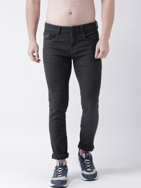 

Rex Straut Jeans Men Grey Slim Fit Mid-Rise Clean Look Stretchable Jeans